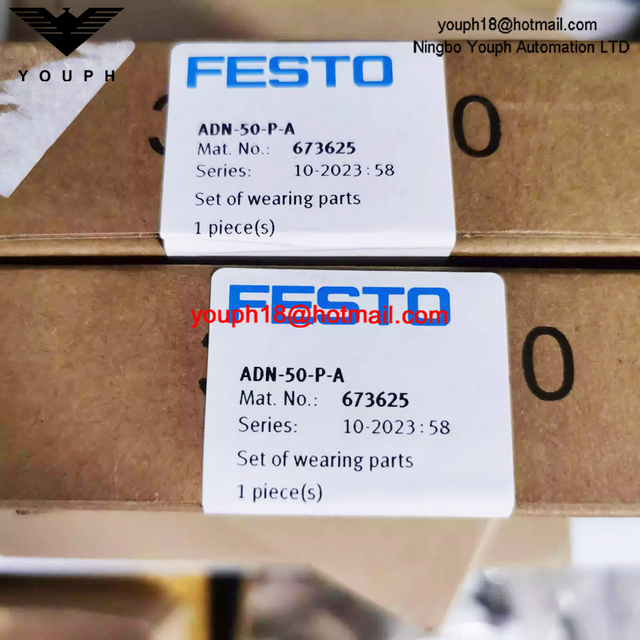 FESTO ADN-50-PA 673625 ADN AEN 50 mm Kit de réparation de joints de cylindre d'air