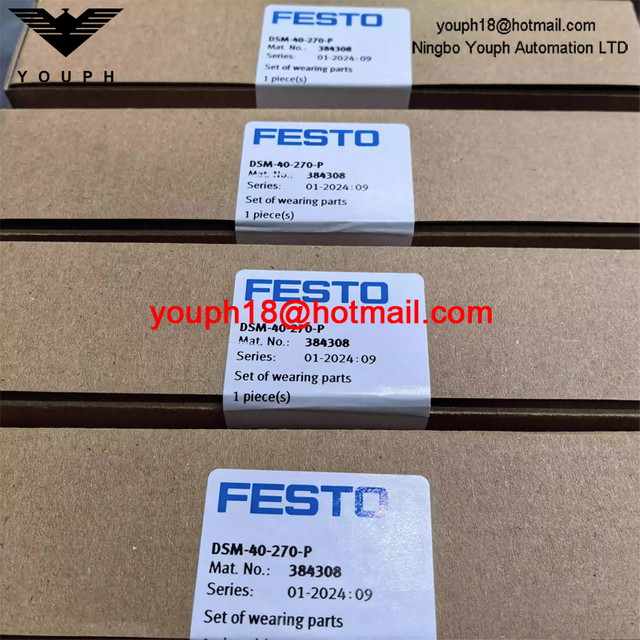FESTO DSM-40-270-P 384308 DSM 40 Cylindre semi-rotatif Ensemble de pièces de port