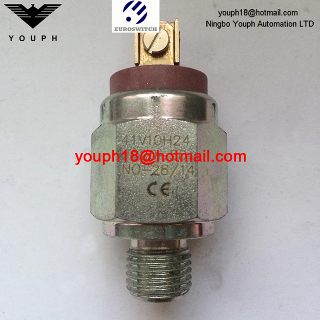 Euroswitch 41V10H22 41V10H23 41V10H24 Interrupteur de pression à diaphragme