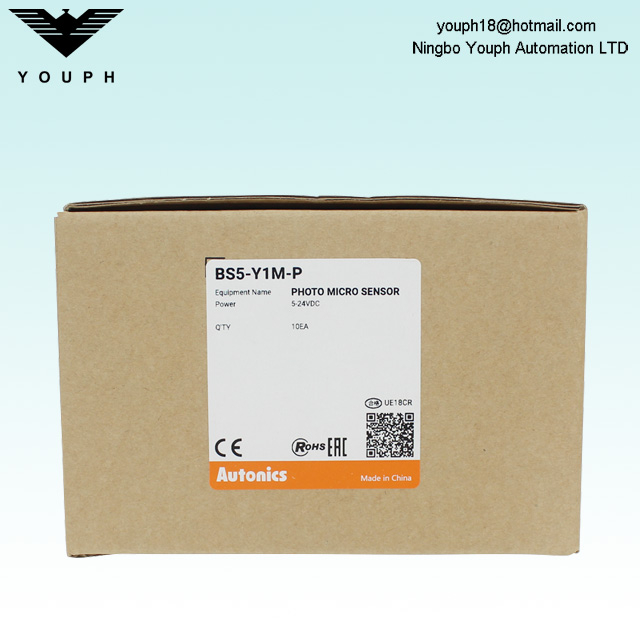 Autonics BS5-Y1M-P à faisceau BS5 BS5 Type PNP Amplificateur intégré Sensor Photomicro