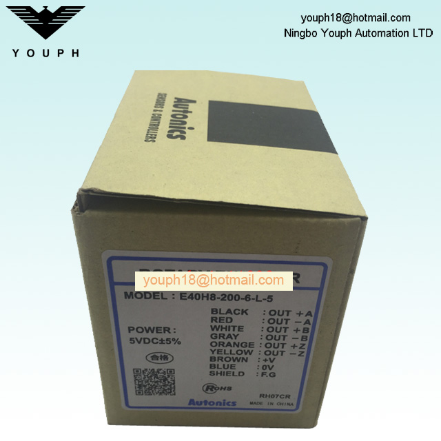 Autonics E40H8-200-6-L-5 Encodeur rotatif incrémental