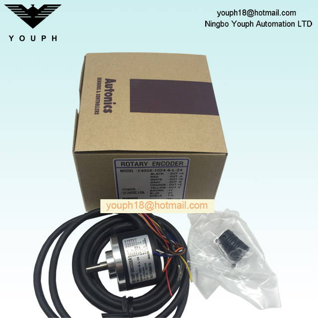 Autonics E40S6-1024-6-L-24 Encodeur rotatif incrémentiel