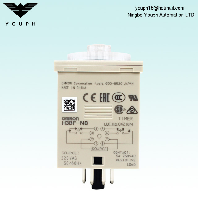 Omron H3BF-N8 220VAC TIMER TWIN SOSID