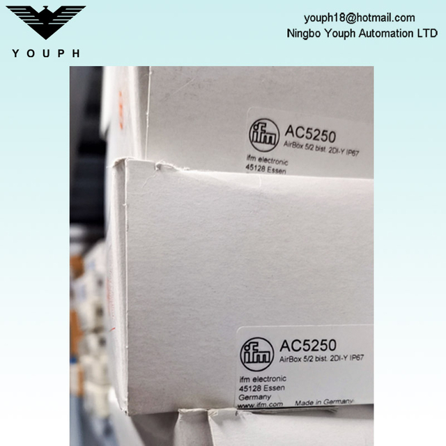 IFM AC5250 AS-Interface Airbox 5/2 Bist. Module 2DI-Y IP67