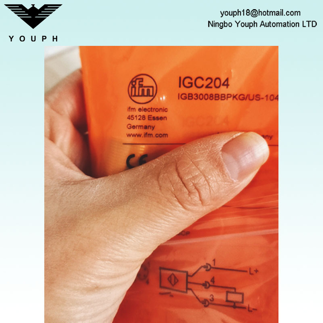 IFM IGC204 IGB3008BBPKG / US-104 Machine-outils Sensor inductif