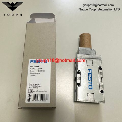 FESTO MFH-5-1 / 8-B 19758 G1 / 8 5/2 voies d'électrovanne Tiger 2000