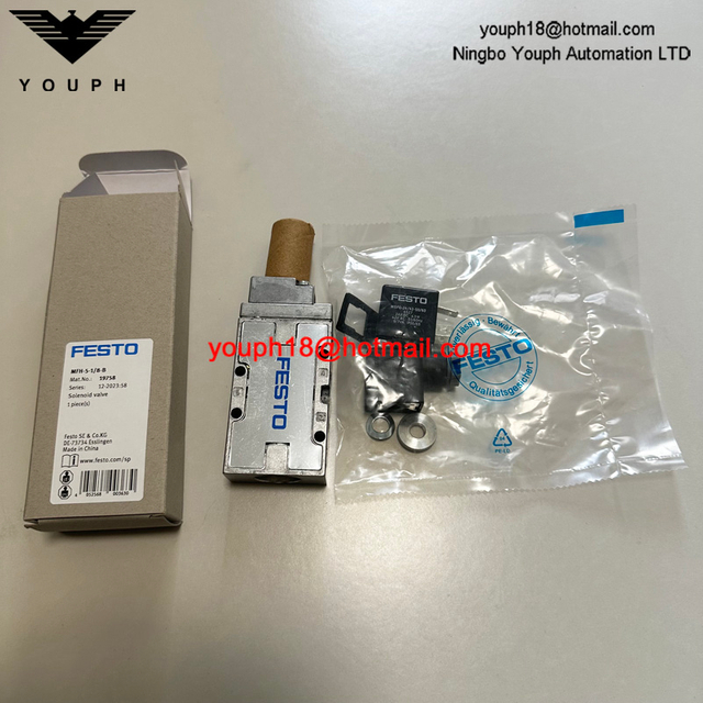 Festo MFH-5-1 / 8-B 19758 avec bobine 24VDC 220VAC TIGER VALVE 2000