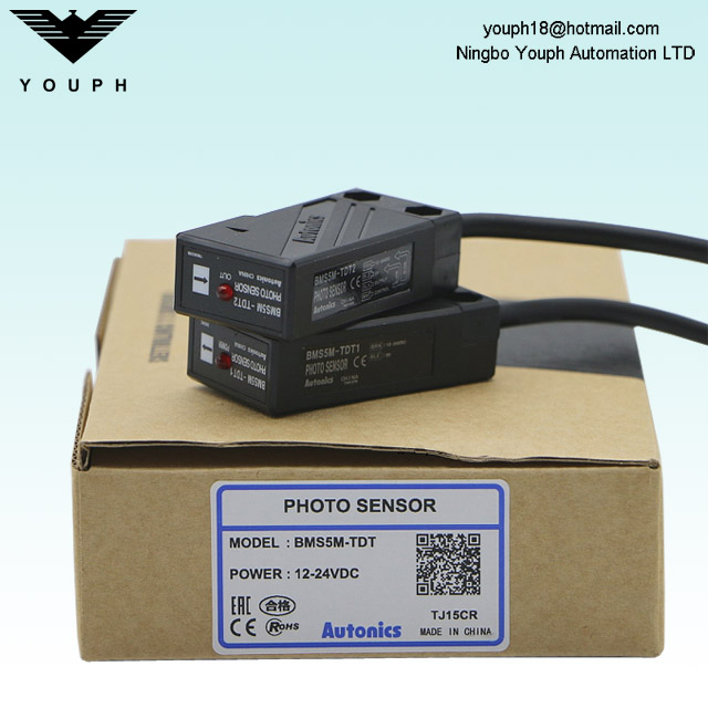 Autonics BMS5M-TDT Amplificateur intégré de type intégré à détection de capteur photoélectrique à détection latérale