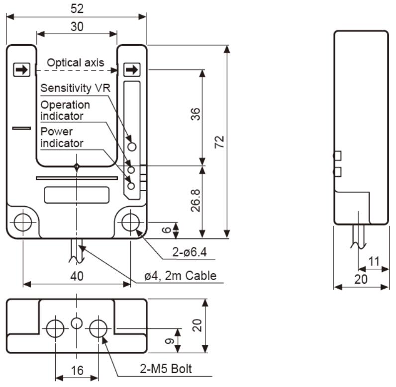 Dimension bup-30
