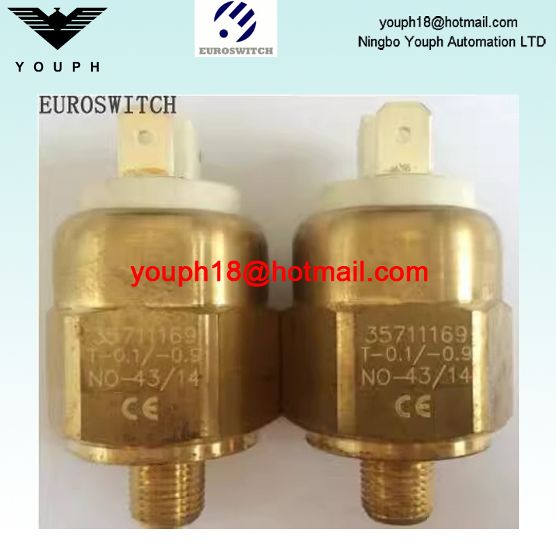 Euroswitch 35711169 357 Série DIAPHRAGM SUPPRESSION DES PRESSION PRESSION