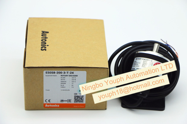 Autonics E50S8-200-3-T-24 Diamètre ∅50 mm Type de codeur rotatif incrémentiel