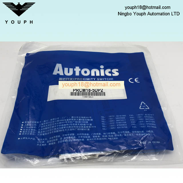 Autonics PRCM18-5DP2 PRCM18-5DN2 CONNECTEUR CALINDRIQUE CAPTOR DE PROXIMITÉ