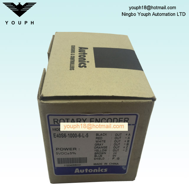 Autonics E40S6-1000-6-L-5 Encodeur rotatif incrémental