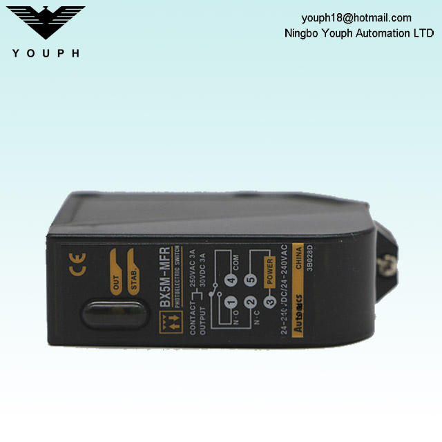 Autonics BX5M-MFR BX5M-MFR-T Amplificateur rétroréflet Capteur de photo de terminal intégré