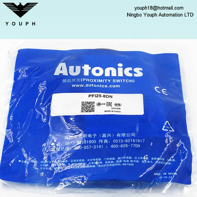 Autonics PFI25-8DN PFI25-8DP PFI Série rectangulaire de type plat de type proximité