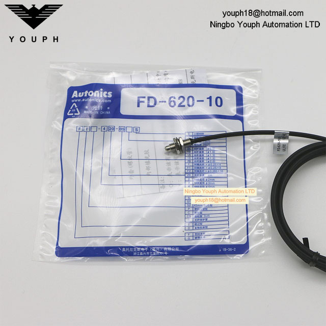 Autonics FD-620-10 Type de réflexion Diffuse Cabinement de câble à fibre optique