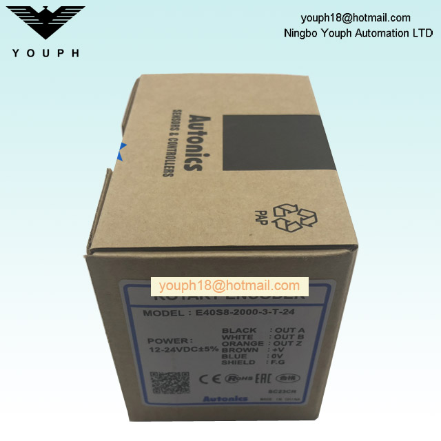 Autonics E40S8-2000-3-T-24 Encodeur rotatif incrémental