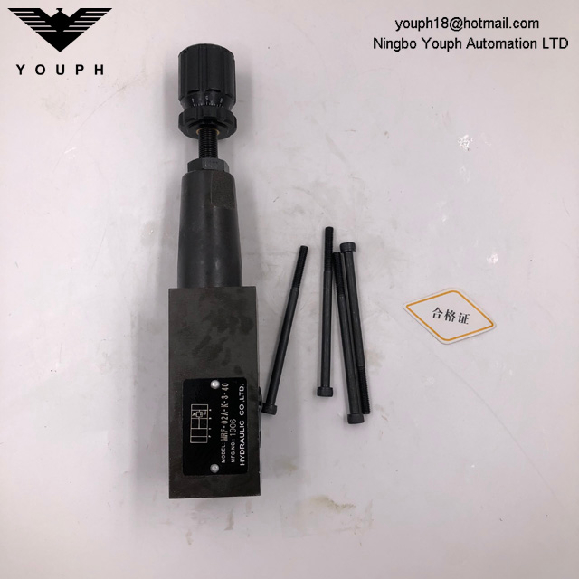 MRF-02A-K-3-40 MPR-02P-1-20 MBR-02A MBR-02B MBR-02P Valve hydraulique