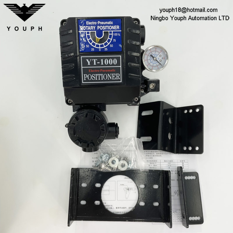YTC YT-1000R YT-1000RDN532S01 NAMUR ROD + SPTM Feedback Positionner pneumatique