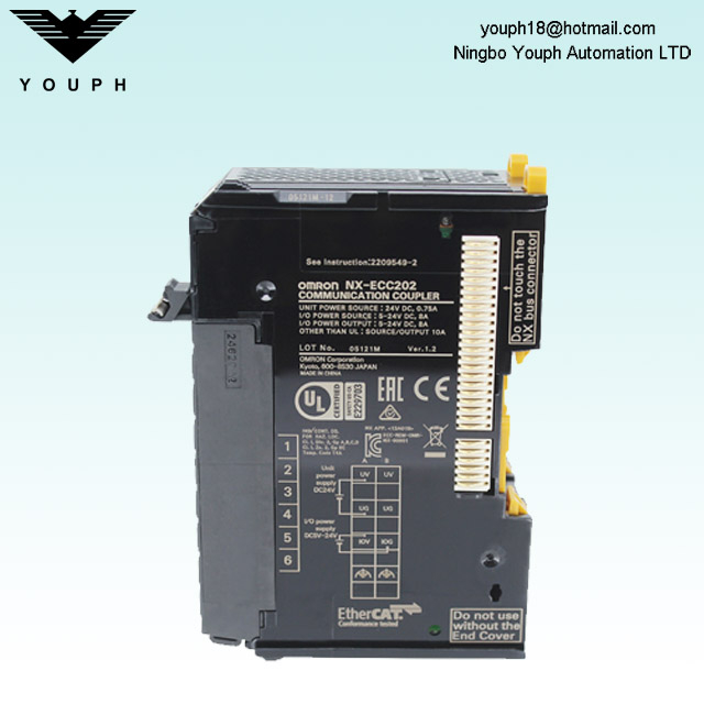 OMRON NX-ECC201 NX-ECC202 NX-ECC203 NX-SERIES ETHERCAT Coupleur Coupleur