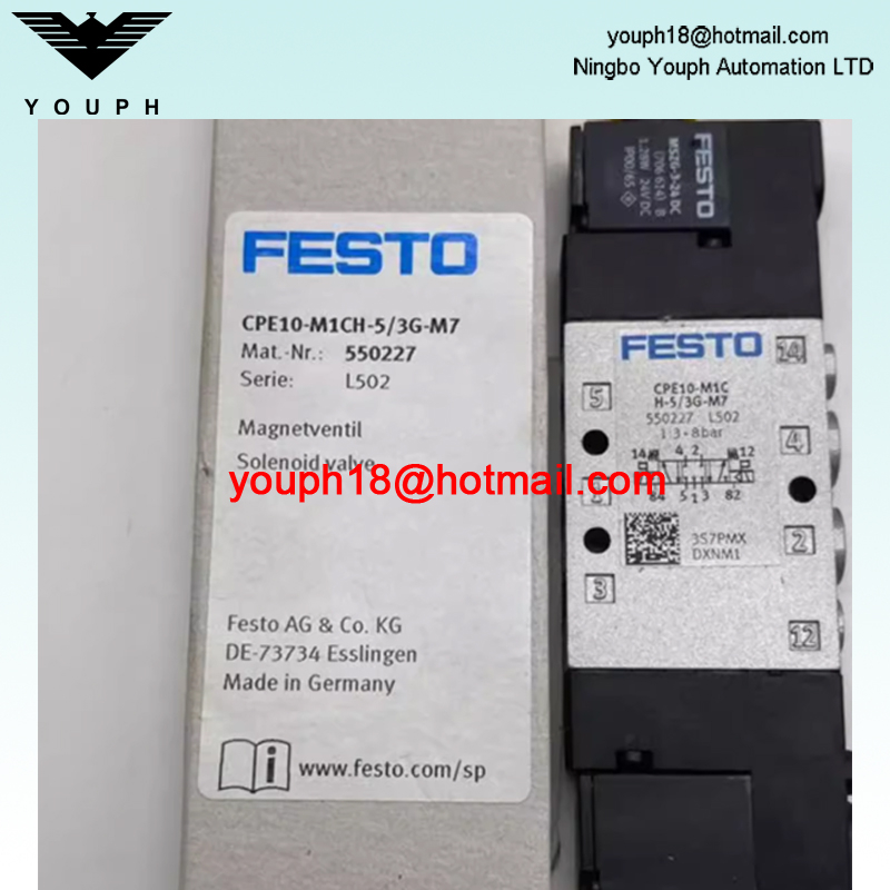 FESTO CPE10-M1CH-5 / 3G-M7 550227 SOLONOBE