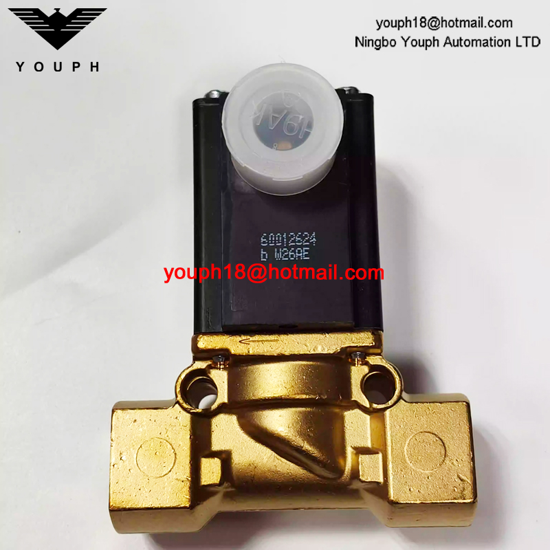 Burkert 00043816 0290 A 12,0 NBR MS 24V 50Hz 10W G1/2' Électrovanne en laiton normalement fermée servocommandée