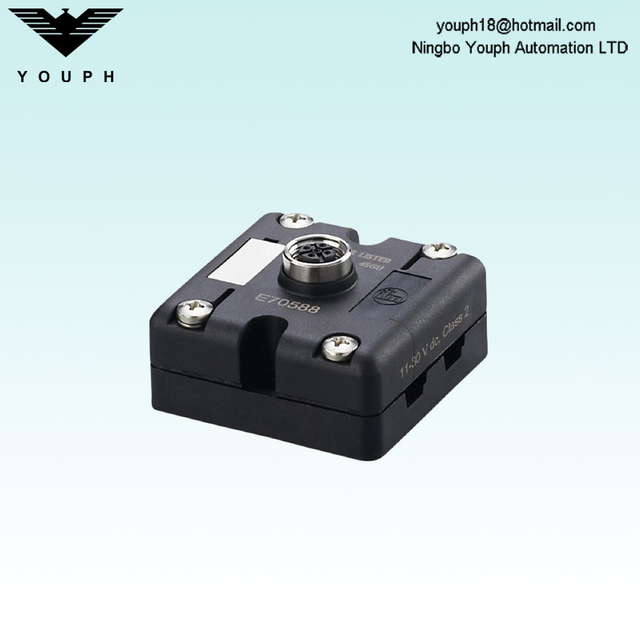 IFM E70588 Quad M12 AS-I / 24V 4A Distributeur d'alimentation AS-Interface