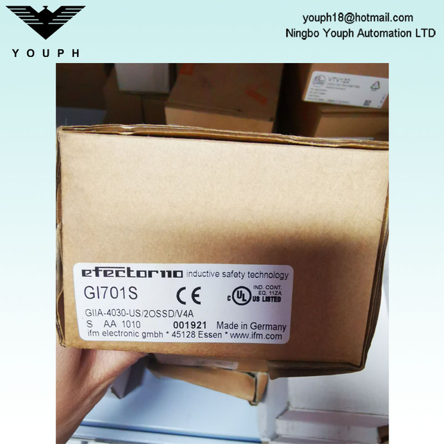 IFM GI701S GIIA-4030-US / 2OSSD / V4A Capteur inductif en sécurité