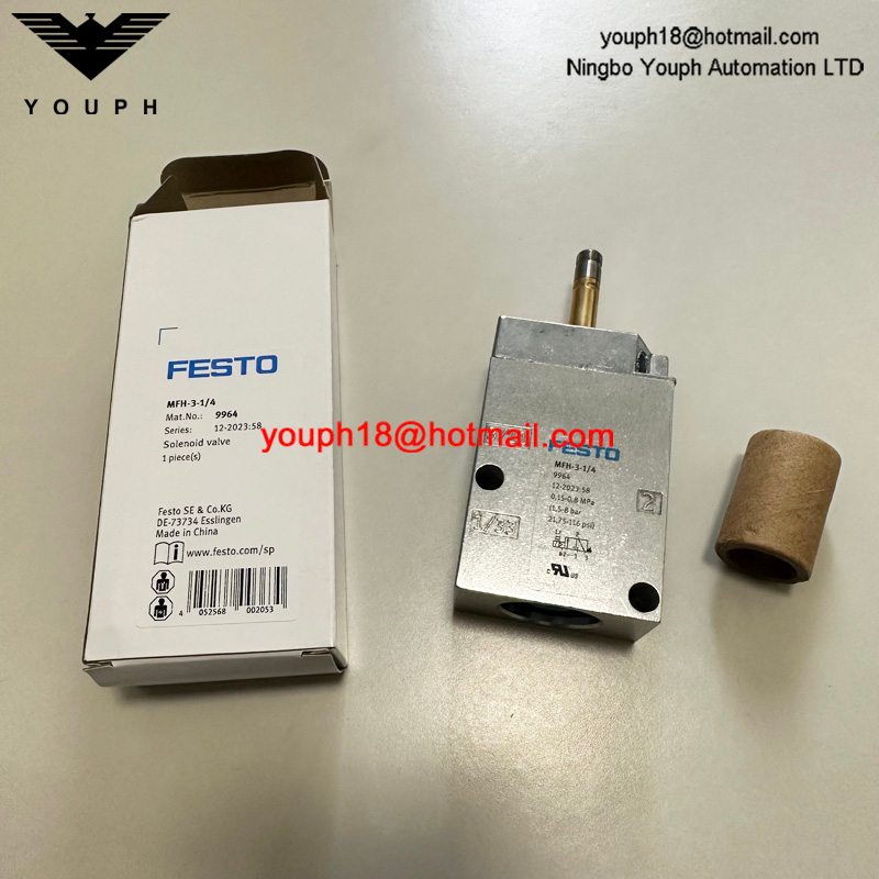 Festo MFH-3-1 / 4 9964 3/2 Way Tiger Classic Monostable Pneumatic Valve