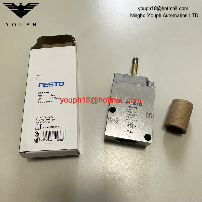 Festo MFH-3-1 / 4 9964 3/2 Way Tiger Classic Monostable Pneumatic Valve