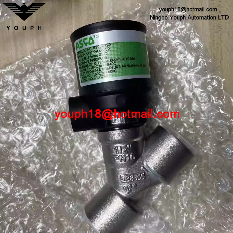 ASCO E290A792 E290A792VI E290B393 E290B395 E290B063 E290B067 en acier inoxydable AISI 316L