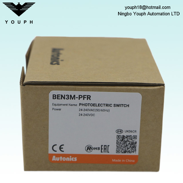 Autonics Ben3M-PFR Amplificateur compact Type intégré avec commutateur de proximité de tension universelle