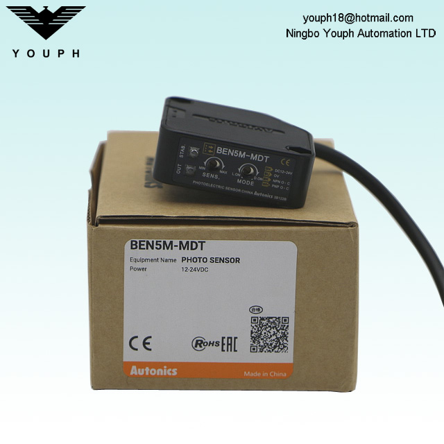 Autonics Ben5M-MDT Retroreflective Proximity Interrupteur