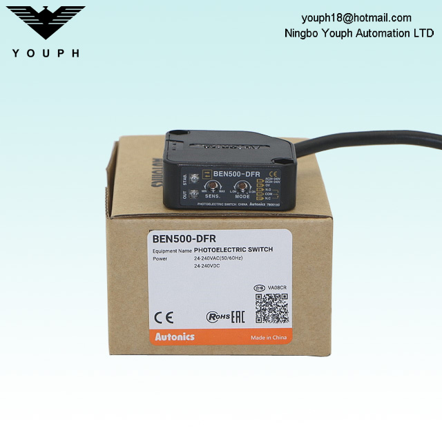 Autonics Ben500-DFR Relais Contact Sortie Réflexible Interrupteur de proximité réfléchissant