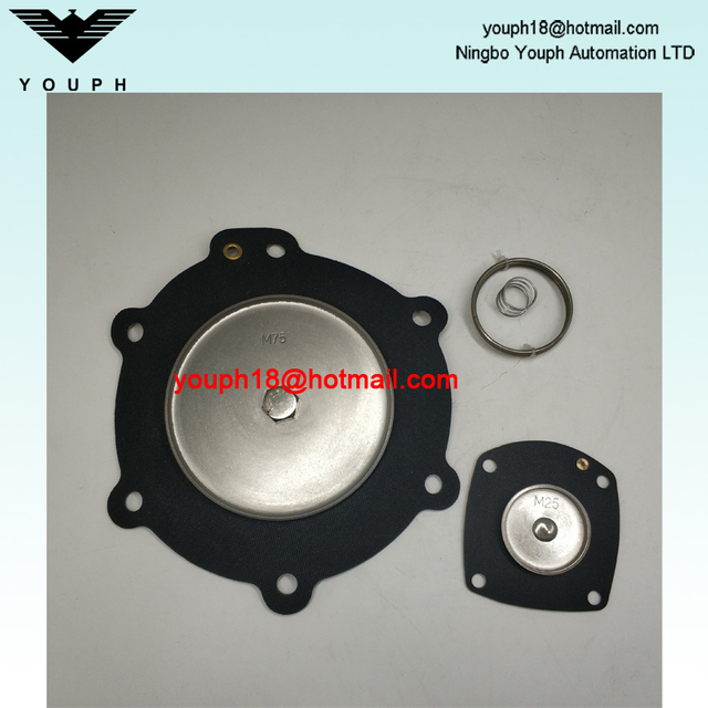 Turbo M75 M25 Global Valve pour le carré de soupape d'impulsion du réservoir SQP75 SQM75 Diaphragm Repair Kit