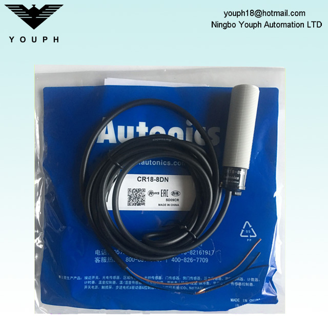 Autonics CR18-8DN M18 Capteur de proximité de type capacitif électrique