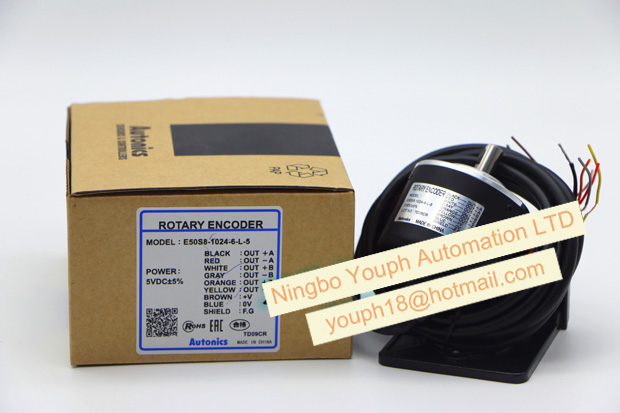 Autonics E50S8-1024-6-L-5 Diamètre ∅50mm Type d'arbre Encodeur rotatif incrémental