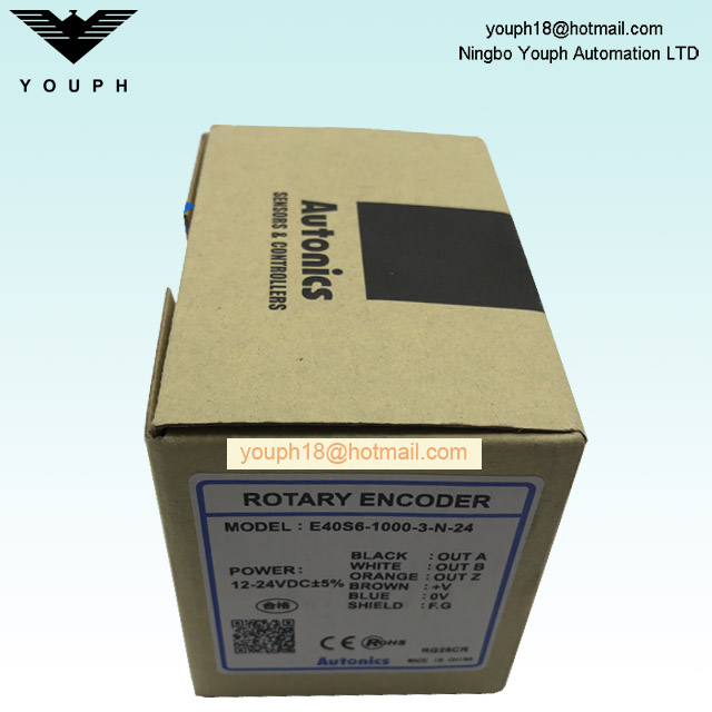 Autonics E40S6-1000-3-N-24 Encodeur rotatif incrémentiel