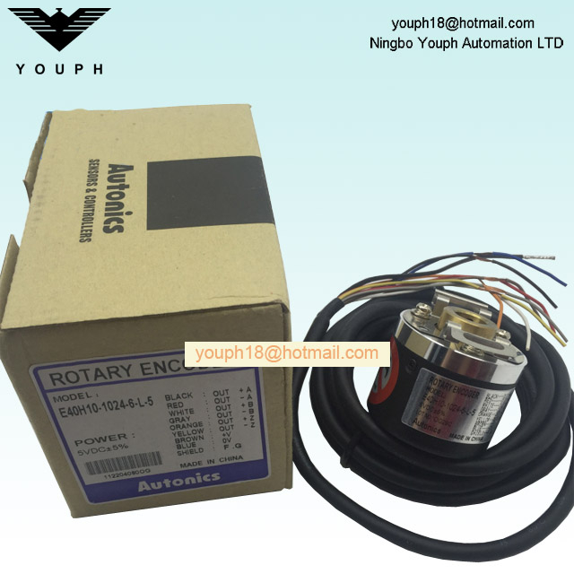 Autonics E40H10-1024-6-L-5 Encodeur rotatif incrémental