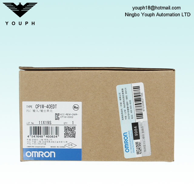 OMRON CP1W-40EDR CP1W-40EDT CP1W-40EDT1 PLC CONTRIBUTION DE LOGICATION PROGRAMMABLE