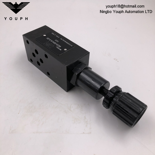 MCS-02A-K-2-20 MCS-02B-K-2-20 MHA-02 MHA-03 MHA-04 MHA-06 MHB-02 Valve hydraulique