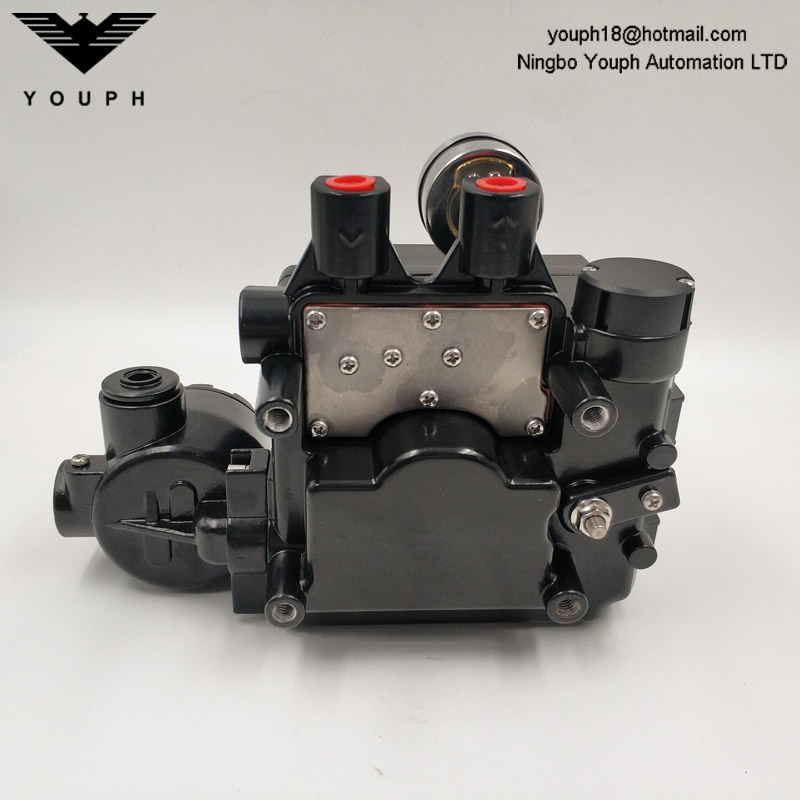 YTC YT-1000L Positionner électro pneumatique linéaire à double action