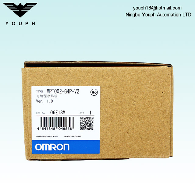 OMRON MPT002-G4P-V2 Affichage de texte terminal programmable