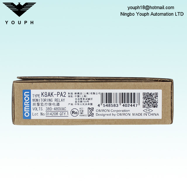 OMRON K8AK-PA2 K8AK-PH1 K8AK-PM2 Relais de perte de phase de séquence de phase