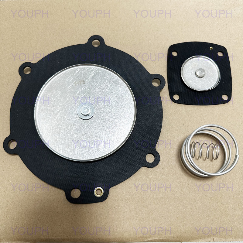 Turbo M75 M25 Springs Pulse Jet Soupape FP65 SQP75 SQP75-in SQP100 Diaphragm Kit de diaphragm