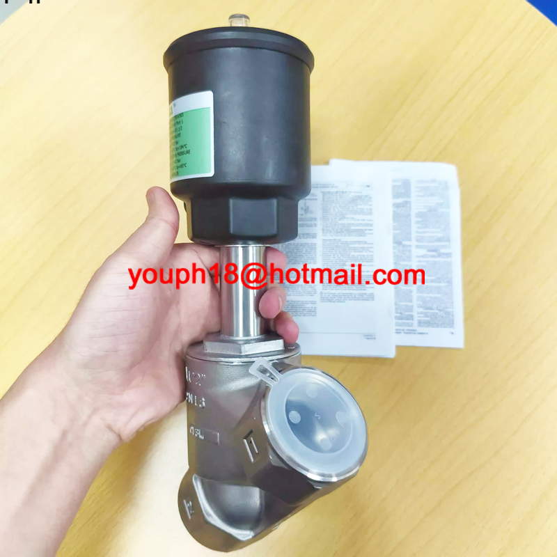 EMERSON ASCO E290A083 taille 40mm G 1-1/2 'VALVE à siège angulaire en acier inoxydable normalement fermée