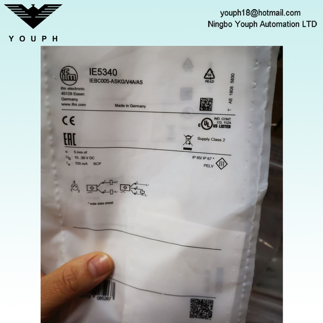 IFM IE5340 IEBC005-ASKG / V4A / AS Capteur inductif