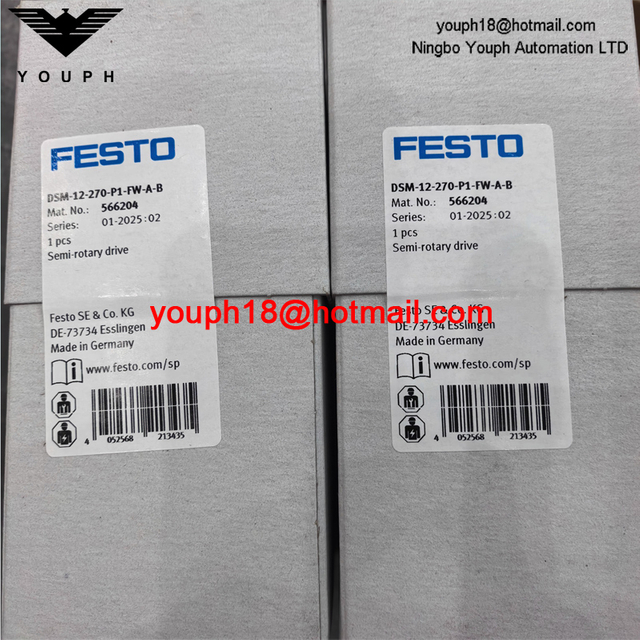 FESTO DSM-12-270-P1-FW-AB 566204 via un interrupteur de proximité à double action