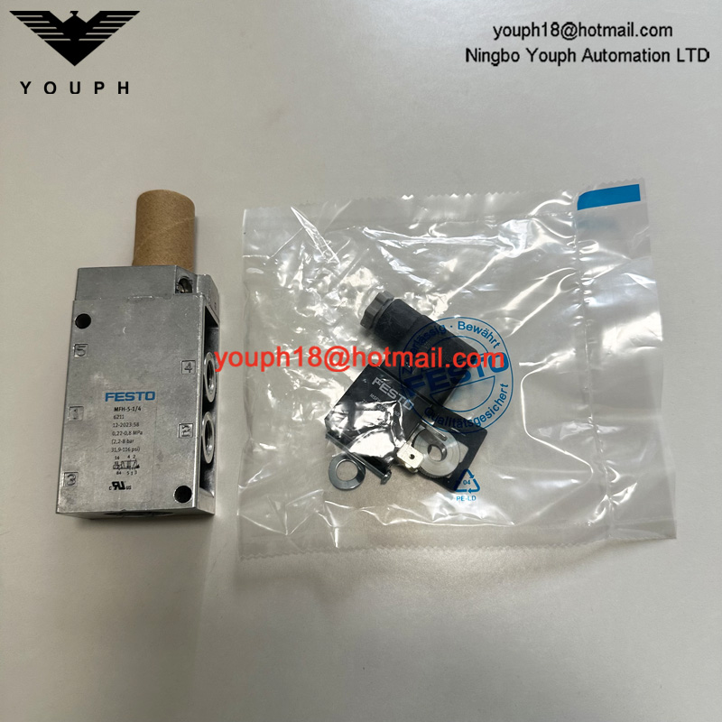 FESTO MFH-5-1 / 4 6211 G1 / 4 COIL 24VDC 110VAC 220VAC MFH SOLENOWSE