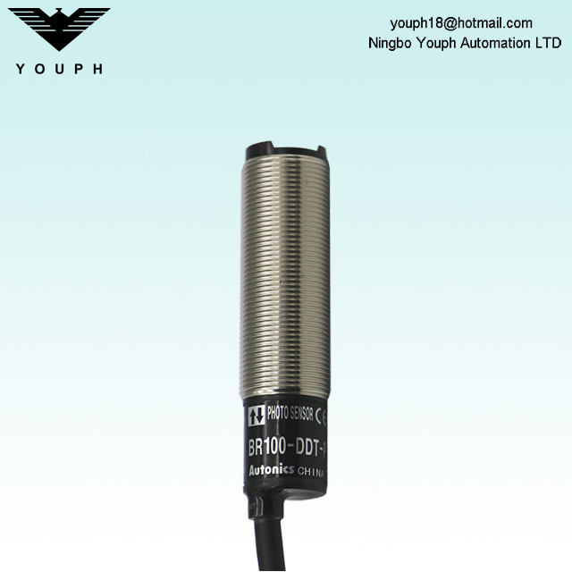 Autonics BR100-DDT-P BR100-DDT-CP Sensor photo cylindrique amélioré diffus amélioré